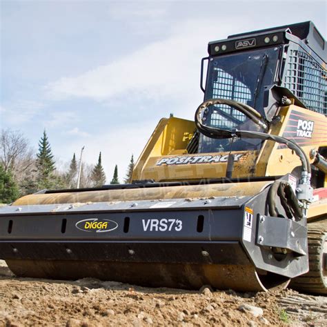 Vibratory Roller for Skid Steer Loaders and Track Loaders